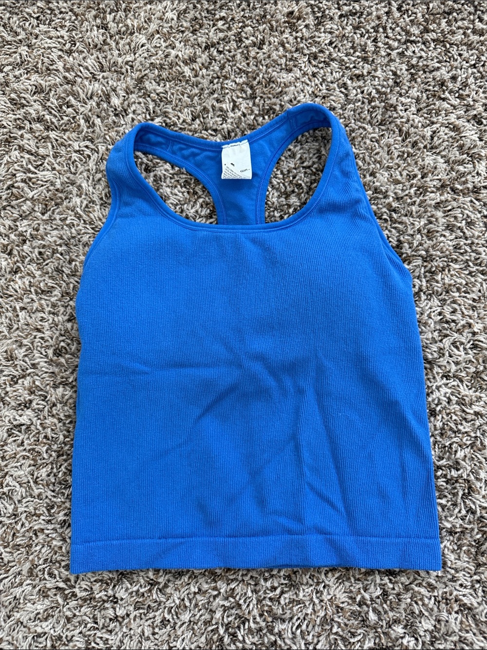 All in motion race back tank